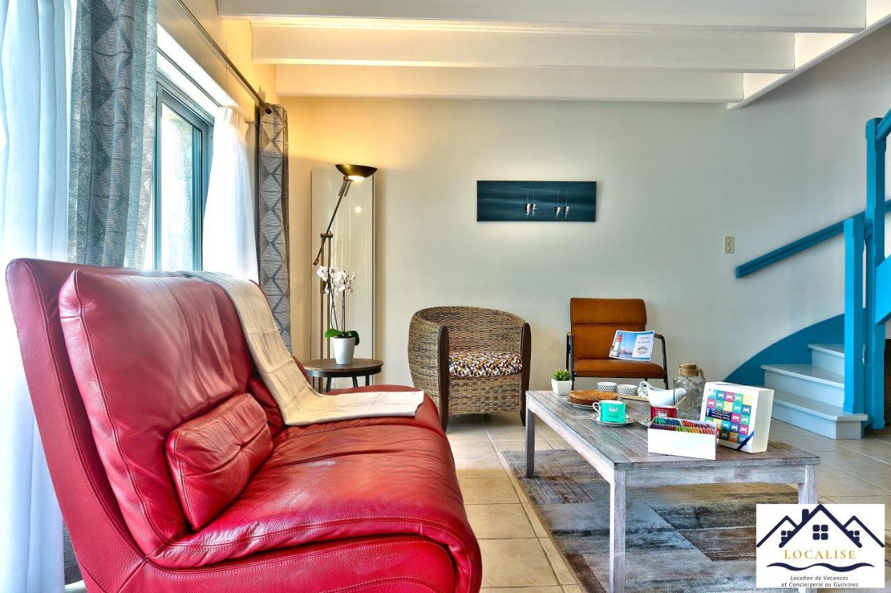 Localise - M3A La Maison Du Pecheur Au Guilvinec - Chambres Vue Mer - A 20M De La Mer Situee A La Pointe De Men Meur - Tout A Pied, Plage, Port, Centre, Commerces, Marche - Wifi Inclus - Linge De Lit Inclus - Jardin Clos - En Option , Menage Et Servi Exterior foto
