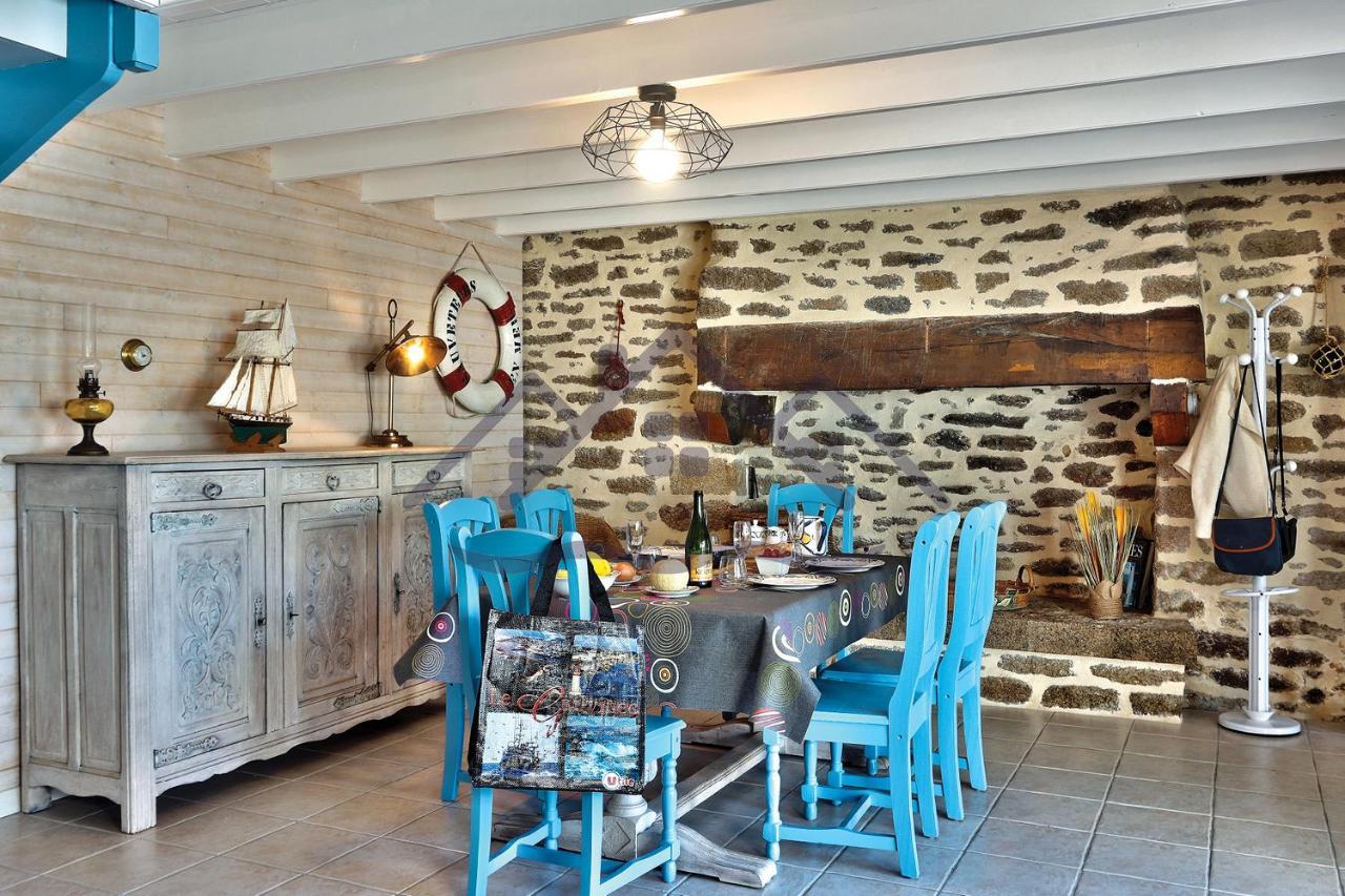 Localise - M3A La Maison Du Pecheur Au Guilvinec - Chambres Vue Mer - A 20M De La Mer Situee A La Pointe De Men Meur - Tout A Pied, Plage, Port, Centre, Commerces, Marche - Wifi Inclus - Linge De Lit Inclus - Jardin Clos - En Option , Menage Et Servi Exterior foto