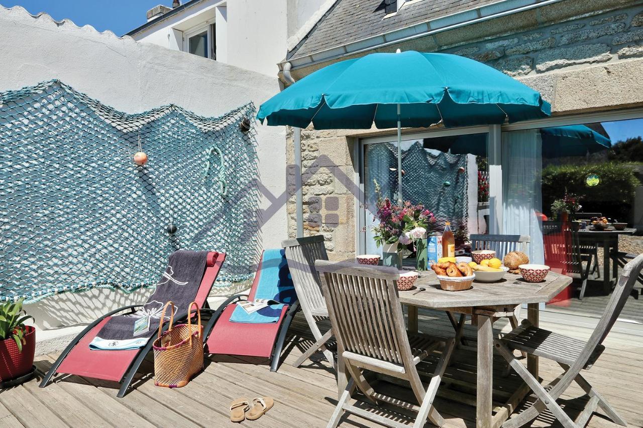 Localise - M3A La Maison Du Pecheur Au Guilvinec - Chambres Vue Mer - A 20M De La Mer Situee A La Pointe De Men Meur - Tout A Pied, Plage, Port, Centre, Commerces, Marche - Wifi Inclus - Linge De Lit Inclus - Jardin Clos - En Option , Menage Et Servi Exterior foto
