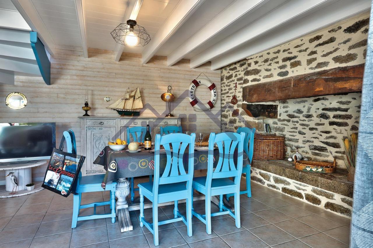 Localise - M3A La Maison Du Pecheur Au Guilvinec - Chambres Vue Mer - A 20M De La Mer Situee A La Pointe De Men Meur - Tout A Pied, Plage, Port, Centre, Commerces, Marche - Wifi Inclus - Linge De Lit Inclus - Jardin Clos - En Option , Menage Et Servi Exterior foto