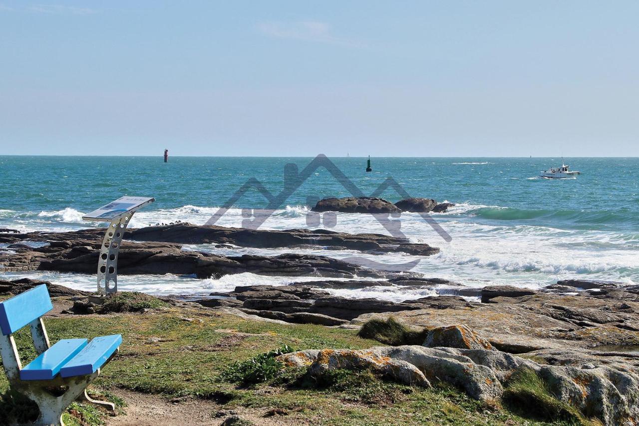 Localise - M3A La Maison Du Pecheur Au Guilvinec - Chambres Vue Mer - A 20M De La Mer Situee A La Pointe De Men Meur - Tout A Pied, Plage, Port, Centre, Commerces, Marche - Wifi Inclus - Linge De Lit Inclus - Jardin Clos - En Option , Menage Et Servi Exterior foto